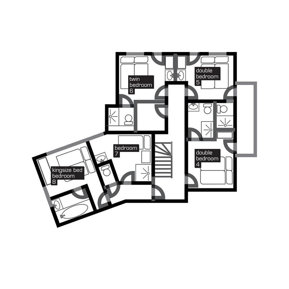 Chalet Elangeni La Tania Floor Plan 2